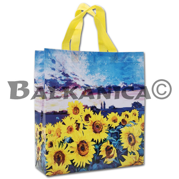 ПАКЕТ С ПОДСОЛНУХАМИ 29 X 33 X 10 СМ