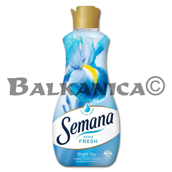 1.5 L SUAVIZANTE DE ROPA EXTRA FRESCO BRIGHT SKY SEMANA