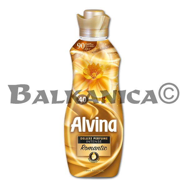 880 ML SUAVIZANTE DE ROPA DELUXE PERFUME ROMANTICO ALVINA