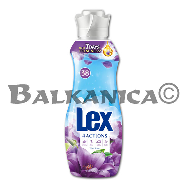 874 ML SUAVIZANTE DE ROPA TERCIOPELO DELUXE LEX