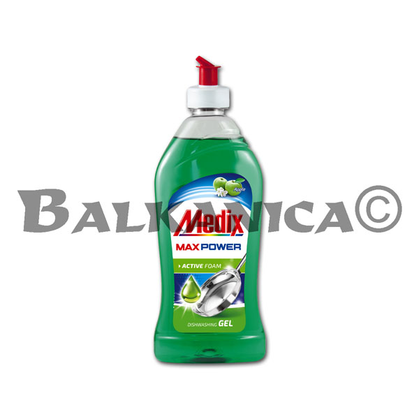 415 ML DETERGENTE PARA PLATOS MANZANA MAX POWER MEDIX