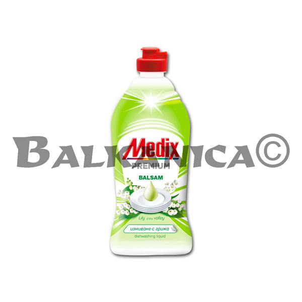 415 ML DETERGENTE PARA PLATOS LIRIO DEL VALLE PREMIUM BALSAMO MEDIX