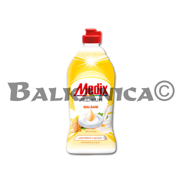 415 ML DETERGENTE PARA PLATOS LECHE Y MIEL PREMIUM BALSAMO MEDIX