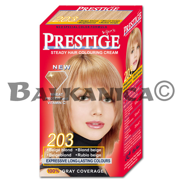 TINTE DE PELO Nº 203 PRESTIGE VIP'S TINTE DE PELO Nº 203 PRESTIGE VIP'S