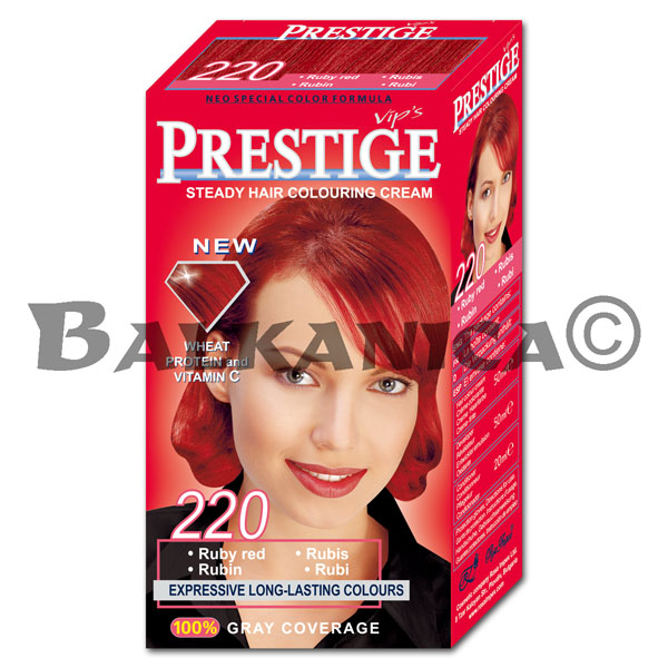 TINTE DE PELO Nº 220 PRESTIGE VIP'S TINTE DE PELO Nº 220 PRESTIGE VIP'S