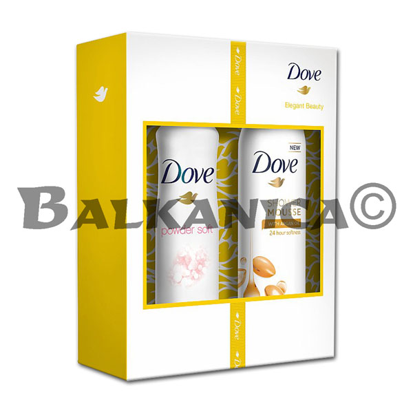 CAJA REGALO ARGAN OIL (DEO SPRAY 150 ML+ESPUMA DUCHA 200 ML) DOVE CAJA REGALO ARGAN OIL (DEO SPRAY 150 ML+ESPUMA DUCHA 200 ML) DOVE