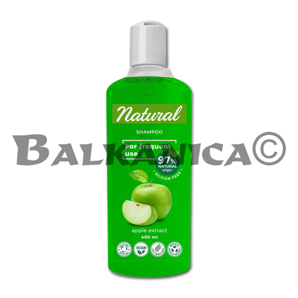 400 ML SHAMPOAN CHESTA UPOTREBA ZELENA YABALKA AROMA