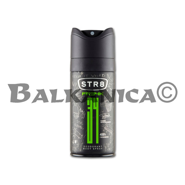 150 ML DESODORANTE FREAK STR8