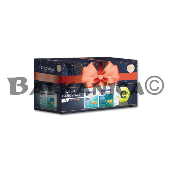 CAJA REGALO (CREMA ANTIARRUGAS DIA+CREMA ANTIARRUGAS NOCHE) GEROVITAL H3 CAJA REGALO (CREMA ANTIARRUGAS DIA+CREMA ANTIARRUGAS NOCHE) GEROVITAL H3