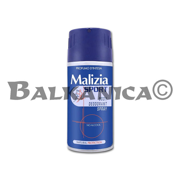 150 ML DEODORANT SPORT MALIZIA