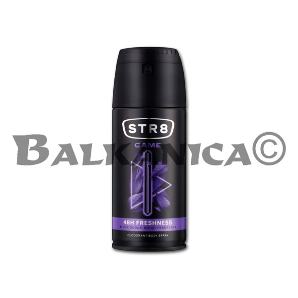150 ML DEODORANT GAME STR8