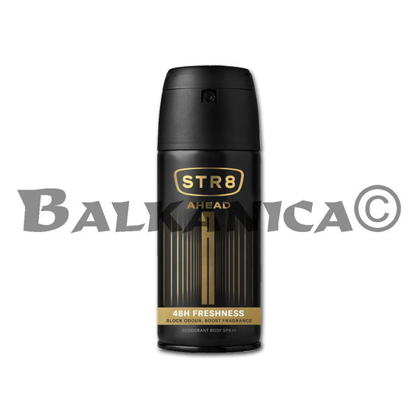 150 ML DEODORANT AHEAD STR8