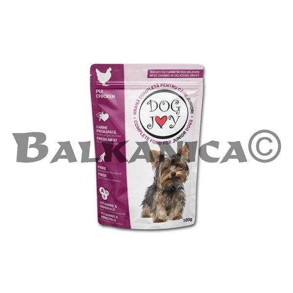 100 G PLIC PUI JUNIOR DOG JOY