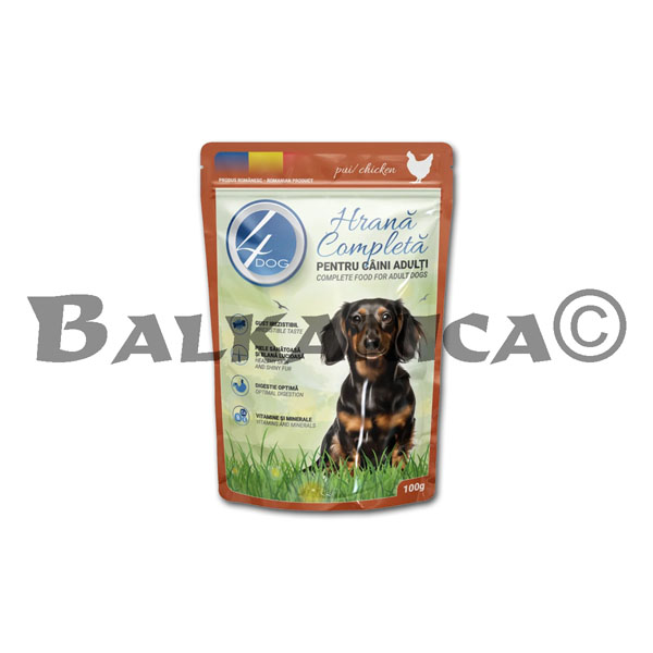 100 G PLIC PUI IN SOS ADULT 4DOG
