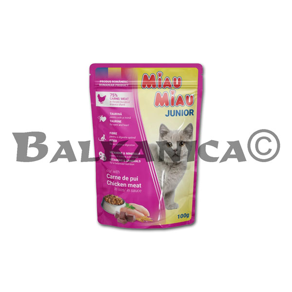 100 G PLIC PUI JUNIOR MIAU MIAU