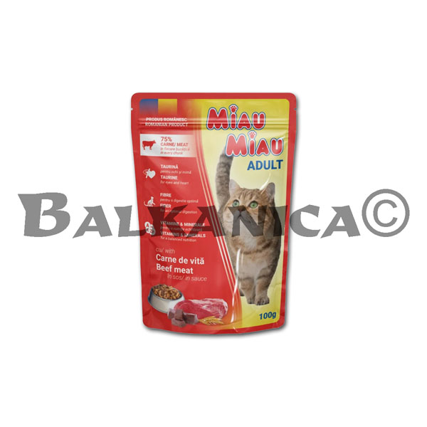100 G PLIC VITA IN SOS ADULT MIAU MIAU