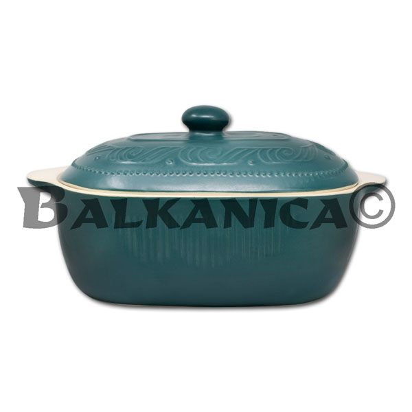 2.5 Л ГОРШОЧЕК ЗЕЛЕНЫЙ МАТОВЫЙ