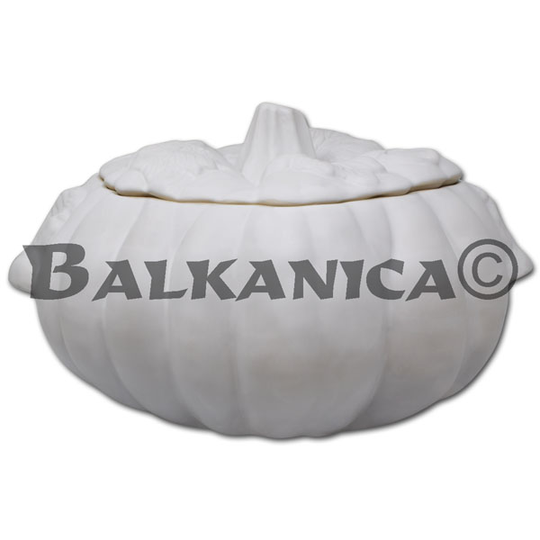 4 Л ГОРШОЧЕК ТЫКВА БЕЛЫЙ МАТОВЫЙ