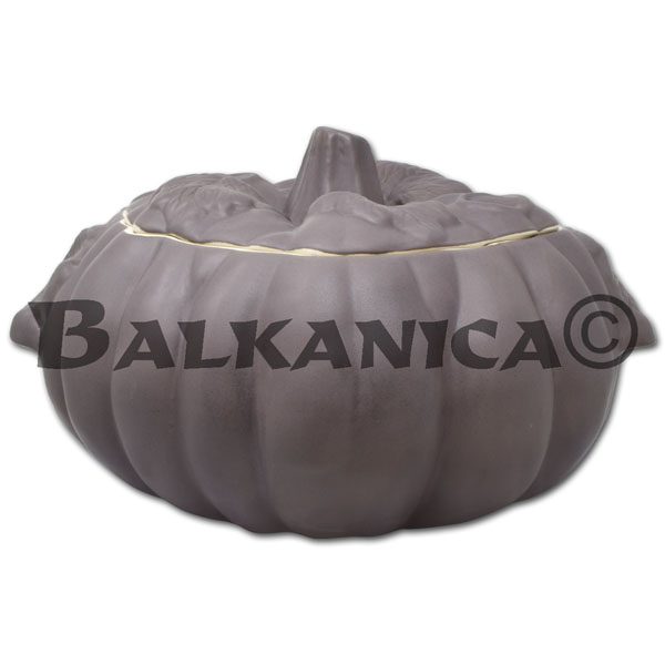 4 Л ГОРШОЧЕК ТЫКВА СЕРЫЙ МАТОВЫЙ