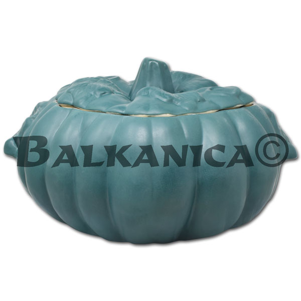 4 Л ГОРШОЧЕК ТЫКВА ЗЕЛЕНЫЙ МАТОВЫЙ