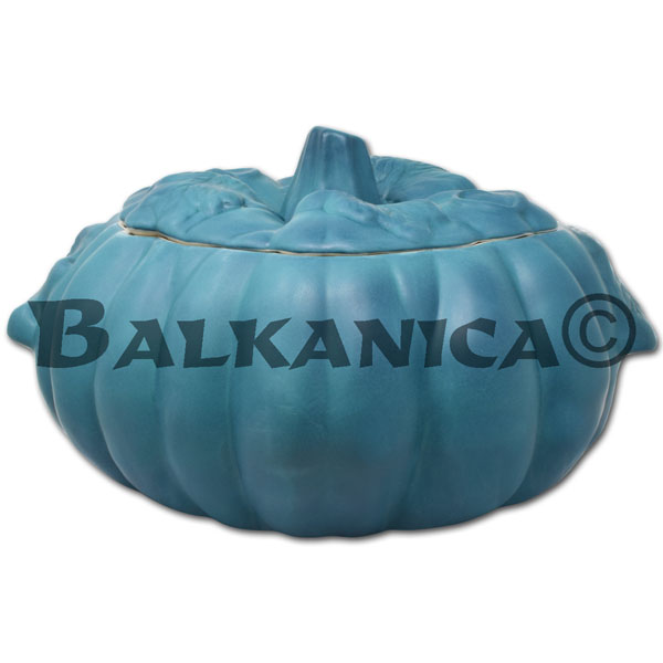 4 Л ГОРШОЧЕК ТЫКВА СИНИЙ МАТОВЫЙ