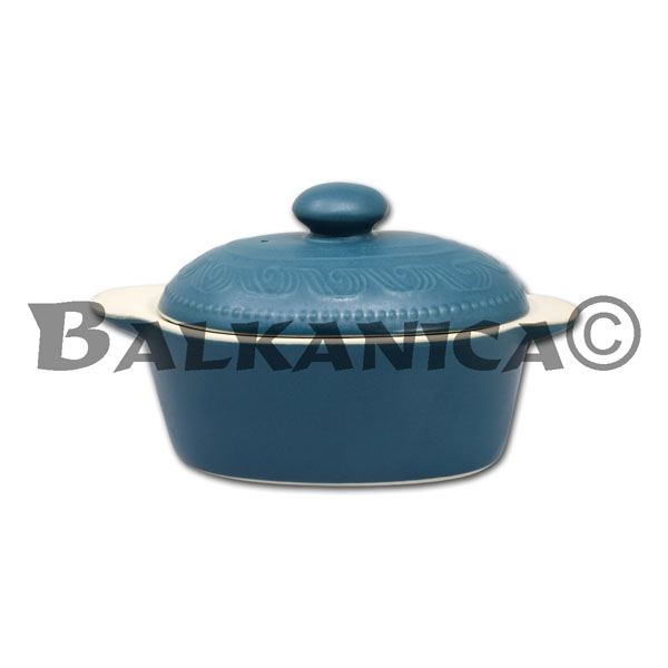 650 МЛ ГОРШОЧЕК СИНИЙ МАТОВЫЙ