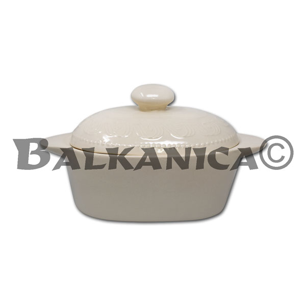 650 МЛ ГОРШОЧЕК БЕЛЫЙ ГЛЯНЦЕВЫЙ