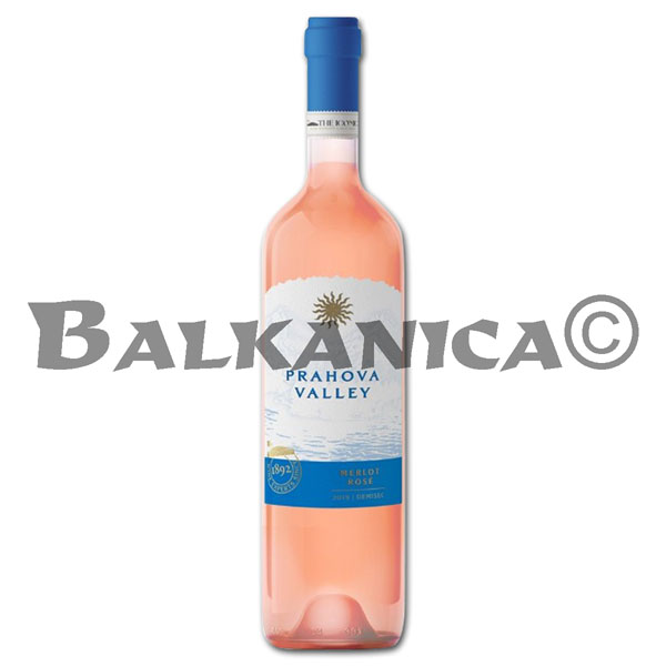 0.75 Л ВИНО РОЗОВОЕ ПОЛУСУХОЕ ФЕТЯСКА НЯГРЭ ПРАХОВА ВАЛЛЕЙ