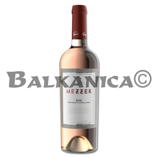 0.75 L VINO ROZE CABERNET SAUVIGNON MEZZEK KATARZYNA
