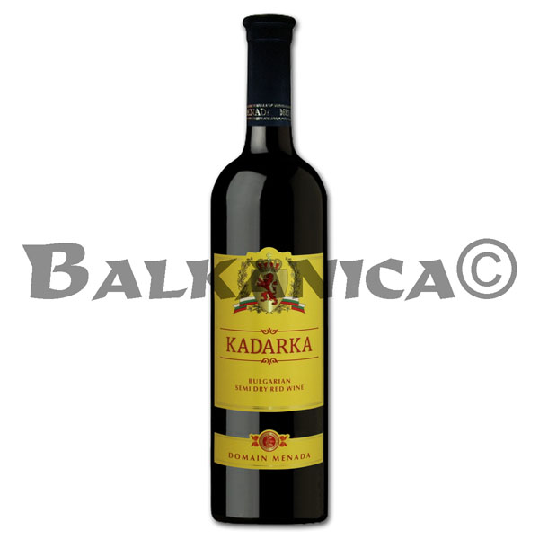 0.75 L VINO TINTO SEMISECO KADARKA 0.75 L VINO TINTO SEMISECO KADARKA