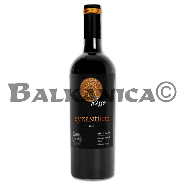 0.75 Л ВИНО КРАСНОЕ СУХОЕ БИЗАНТИУМ