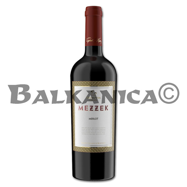 0.75 L VINO CHERVENO MERLOT MEZZEK KATARZYNA