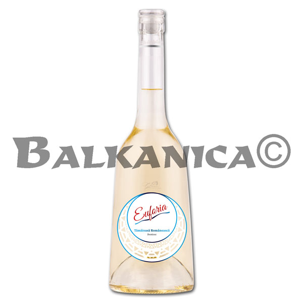 0.75 Л ВИНО БЕЛОЕ ПОЛУСУХОЕ ТАМАЙОАСА РОМАНЕСКА ЕЙФОРИЯ