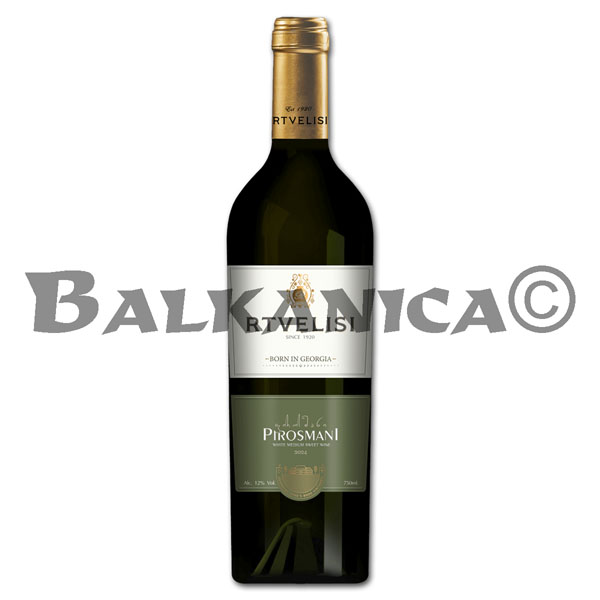 0.75 L VINO BLANCO DEMISECO PIROSMANI RTVELISI