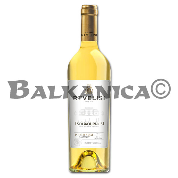 0.75 L VINO BLANCO SECO TSOLIKOURI RTVELISI