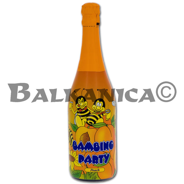 0.75 L BAMBINO PARTY MELOCOTON ANGELLI 0% 0.75 L BAMBINO PARTY MELOCOTON ANGELLI 0%