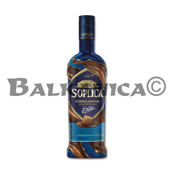 0.5 L LICOR DE CHOCOLATE WEDEL SOPLICA 15% 0.5 L LICOR DE CHOCOLATE WEDEL SOPLICA 15%