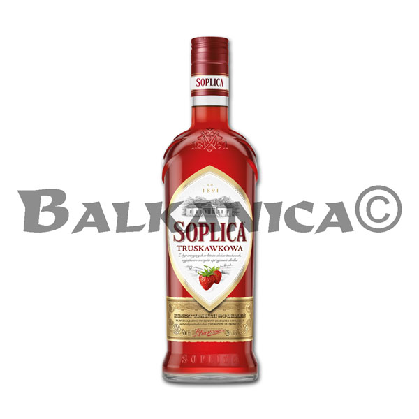 0.5 L LICOR MORANGO SOPLICA 26% 0.5 L LICOR MORANGO SOPLICA 26%