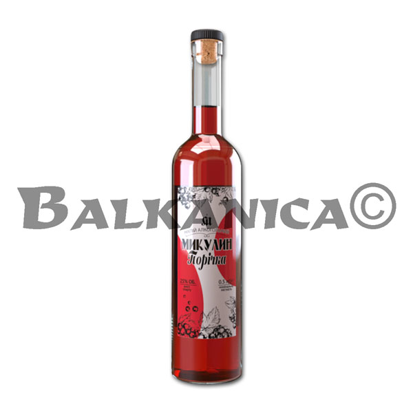 0.5 L DRINK ALCOHOLIC PORICHKA MYKULYN 25%