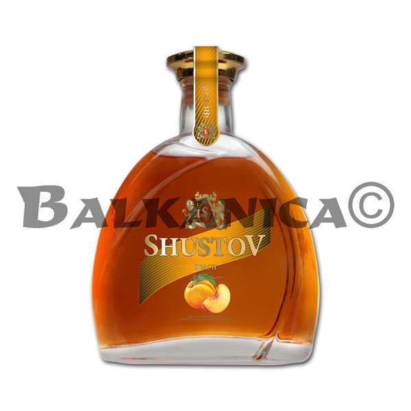 0.5 L LICOR SABOR MELOCOTON SHUSTOV 30%