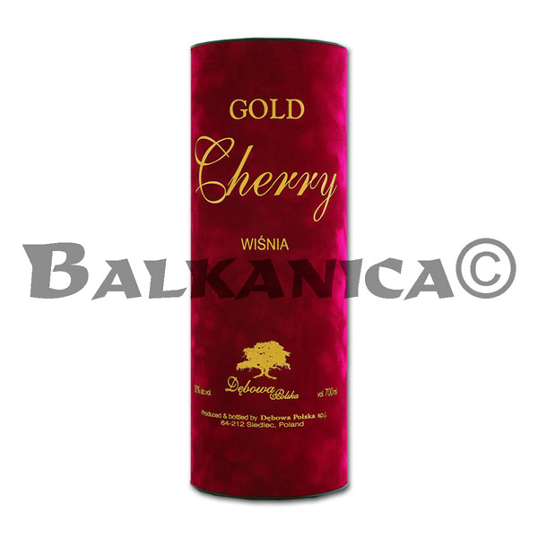 0.7 L LICOR SABOR GUINDA TUBO DEBOWA POLSKA 30%