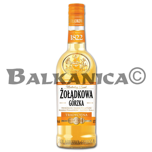 0.7 L VODKA ZOLADKOWA GORZKA TRADICIONAL 36% 0.7 L VODKA ZOLADKOWA GORZKA TRADICIONAL 36%