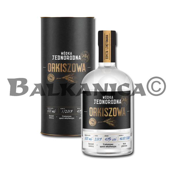 0.5 L VODKA DE ESPELTA JEDNORODNA 40%