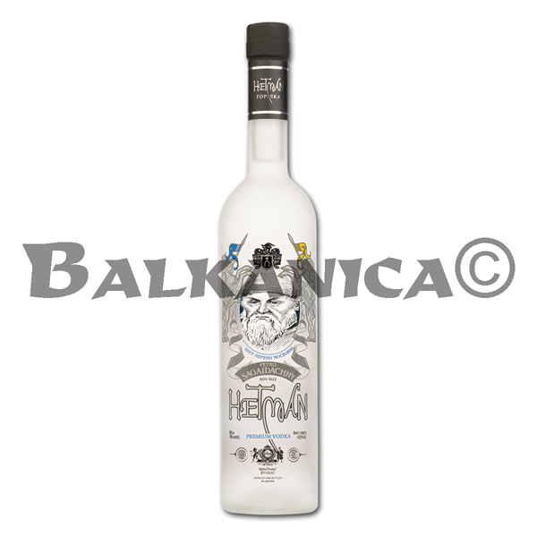 0.7 L VODKA GORILKA PREMIUM HETMAN 40%