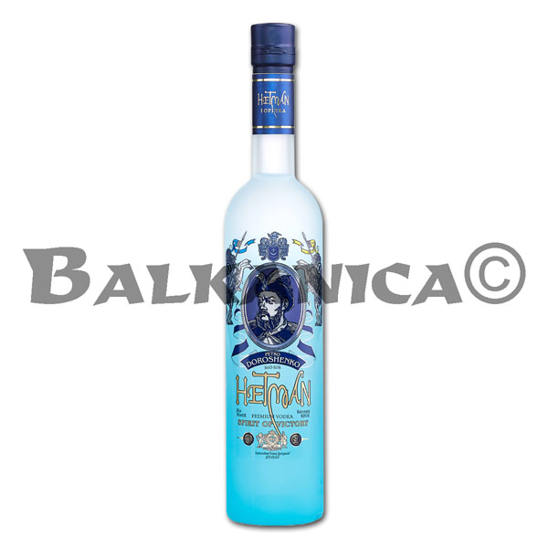 0.7 L VODKA GORILKA SPIRIT OF VICTORY HETMAN 40%