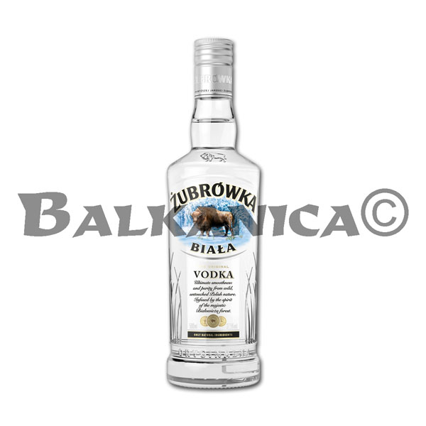 0.5 L VODKA BIALA ZUBROWKA 37.5% 0.5 L VODKA BIALA ZUBROWKA 37.5%