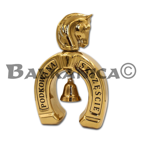 0.5 L VODKA GOLD HORSESHOE ABSOLUTE STANDARD 40 %