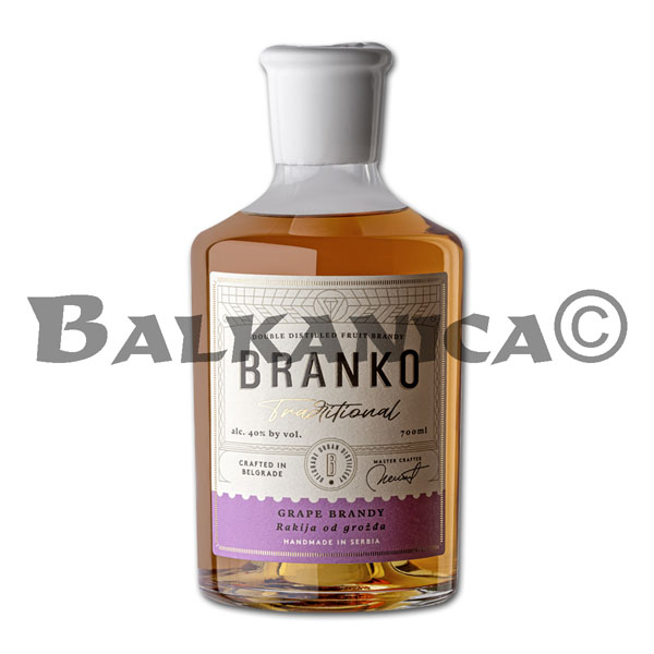 0.7 L RAKIYA GROZDOVA TRADITSIONNA BRANKO 40%