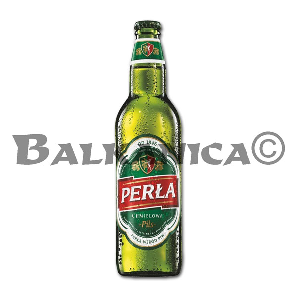 0.5 L CERVEJA GARRAFA LUPULO PERLA 6%-12P