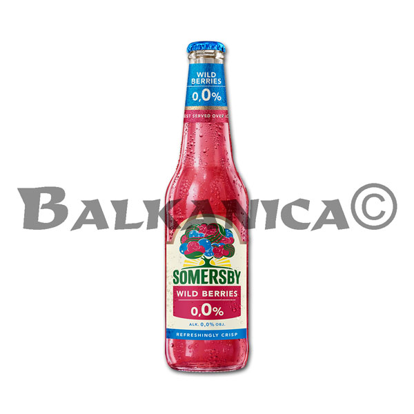 0.4 L CERVEZA BOTELLA SABOR FRUTOS SILVESTRES SOMERSBY 0.0% 0.4 L CERVEZA BOTELLA SABOR FRUTOS SILVESTRES SOMERSBY 0.0%